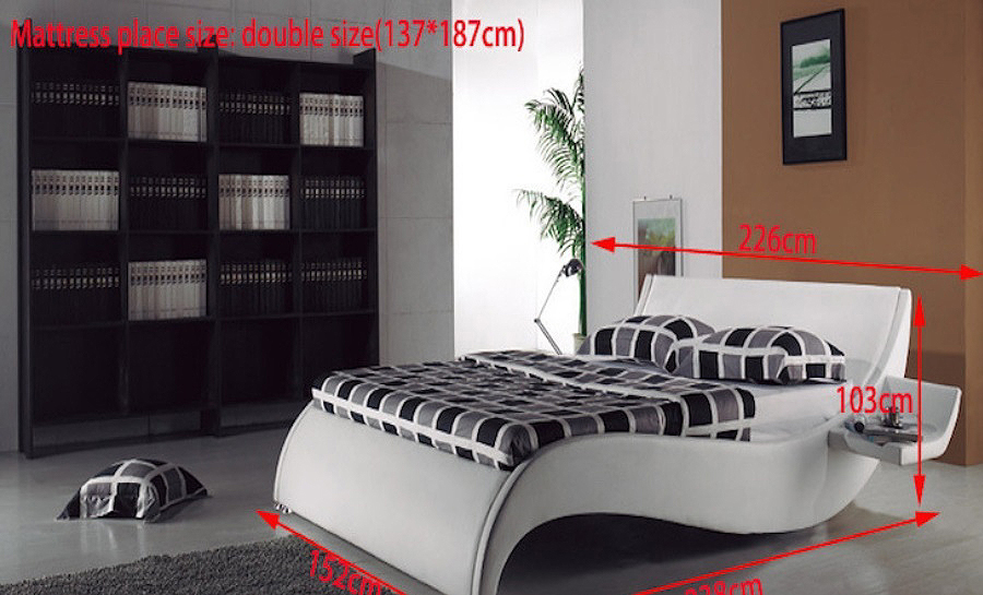 Leather Bed- Model 14